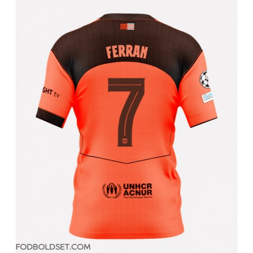 Barcelona Ferran Torres #7 Tredjetrøje 2025-26 Kortærmet